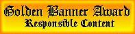 Gold Banner Award 