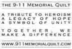 WORLD MEMORIAL exhibits 9-11 Memorial Quilt