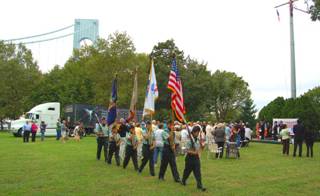 Brooklyn Remembers Our Heroes at the John Paul Jones Park, Brooklyn, Sept. 10 th 