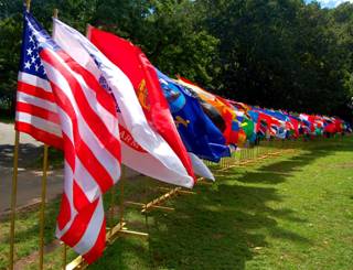 honoring victims from 82 Nations 