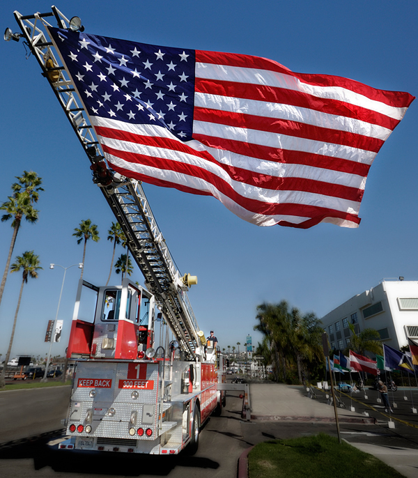 WORLD MEMORIAL Ladder Truck